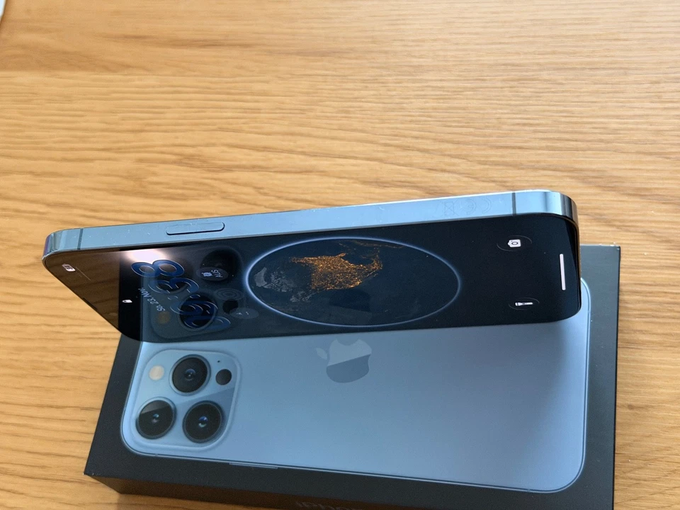 Apple iPhone 13 Pro Max - 128GB - Sierra Blue (Ohne Simlock) (Dual-SIM) - Bild 1 von 4