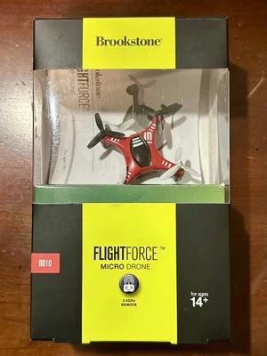 Brookstone Flightforce BD10 2.4ghz Micro Drone - NEW In Box - Image 1 of 2