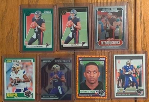 2024 Michael Penix Rookie Card Lot 7 Cards Falcons Complete List In Discription  - Picture 1 of 12