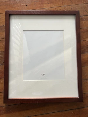 Marco de café espresso Potter Barn de gran tamaño 8X10  Foto 1 de 3