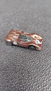 Original 1968 Hot Wheels Redline Chaparral 2G Bronze/Brown Missing Spoiler - Picture 1 of 11