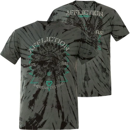 AFFLICTION T-Shirt Ravine Grau T-Shirts - Bild 1 von 1