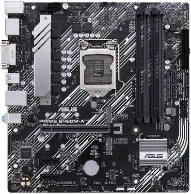 ASUS PRIME B460M-A Intel B460 DDR4 LGA 1200 10Th Micro ATX Motherboard Tested - Image 1 of 4