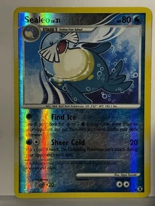 Sealeo Reverse Holo 77/111 Rising Rivals LP Pokemon spedizione veloce - Foto 1 di 2