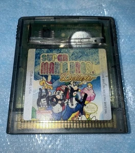 Super Mario Bros. Deluxe Nintendo Game Boy Color GBA Authentic Tested & Works - Picture 1 of 4