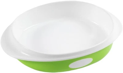 Piatto Pappa Piano per bimbi in plastica POUPY - Immagine 1 di 4