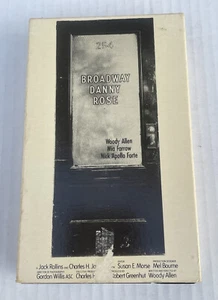 Rare 1984 BROADWAY DANNY ROSE Beta Betamax Tape Video Movie *NOT VHS Woody Allen - Picture 1 of 6