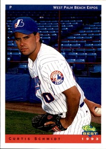 1993 West Palm Beach Expos Classic/Best #21 Curtis Schmidt Miles City Montana MT