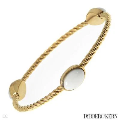 DYRBERG/KERN de DINAMARCA! Pulsera de Acero Inoxidable Colección Caleidoscopio con Onyx Foto 1 de 3