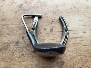 Unique Horse Shoe Golf Club Door Knocker Nordig Forge - Picture 1 of 4