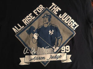 New York Yankees Aaron Judge All Rise T-SHIRT Adult Small ⚾️🗽 - Picture 1 of 5