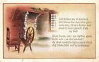 Vintage Postcard 1918 Chimes with Christmas Feast and New Year's Gift Greetings