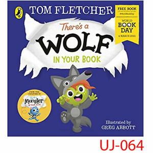 There's a Wolf in Your Book: World Book Day 2021 By Tom Fletcher Paperback NEW