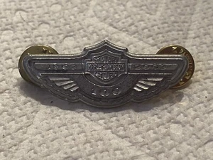HARLEY DAVIDSON 100th ANNIVERSARY LIMITED EDITION LOGO PIN 1903-2003 NEW - Picture 1 of 3