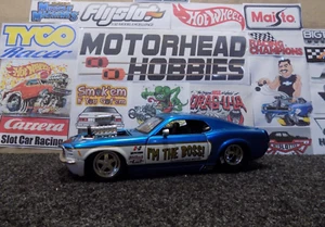 JADA 1:24, BIGTIME MUSCLE, 1970 " I'M THE BOSS" FORD MUSTANG BOSS, #91739. VHTF! - Picture 1 of 4