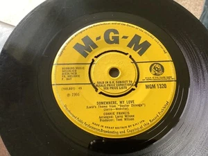 CONNIE FRANCIS - SOMEWHERE MY LOVE - UK MGM 1966 RARER UK ISSUE - Picture 1 of 2