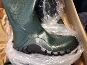 Frogg Toggs CASCADE Bootfoot Poly/Rubber Wader s sz 08 FOREST GREEN New in Box - Picture 1 of 6