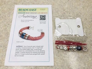 Beads East “Americana” Bracelet Kit Designer Ann Benson - Picture 1 of 6