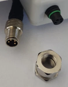 20pcs M8 nut male to male connectors coupler - Picture 1 of 5