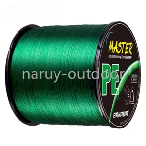 Japan 4 Strands Braided Fishing Line 100M-500M Multifilament PE Wire Saltwater - Picture 1 of 29