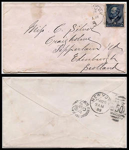 CUBIERTA 1889 NUEVA YORK - EDIMBURGO, ESCOCIA - Imagen 1 de 2