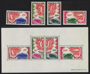 Congo Olympic Games Tokyo 4v+MS 1964 MNH SG#52-MS55a - Picture 1 of 1