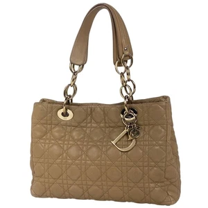 Christian Dior Cannage Chain Tote Bag Handbag Tote Bag #BS1633 - Picture 1 of 7