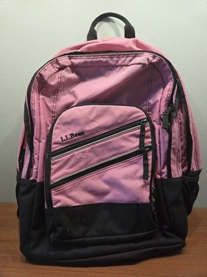 Mochila para portátil LL Bean Deluxe rosa Foto 1 de 4
