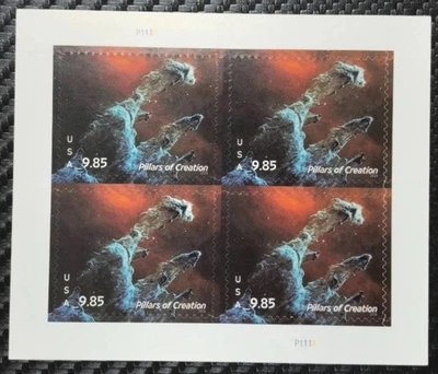 US Stamps 2024 Pillars of Creation – Priority Mail 5 Sheets of 4 - Image 1 of 2