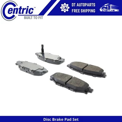 Para Subaru XV Crosstrek 2013-2015 | Pastillas de freno de disco traseras centradas | Semimetálicas Foto 1 de 4