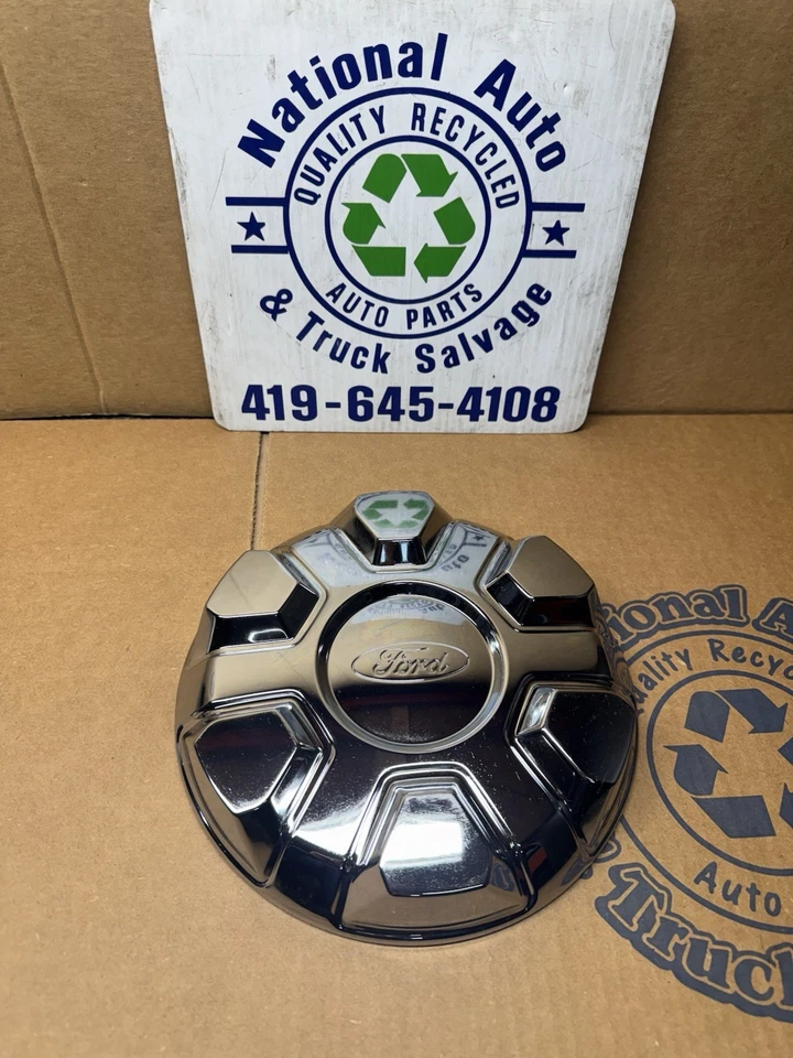 OEM 2017-2023 Ford Transit 350 HD Dually Chrome Center Cap New Take Off (1) - Изображение 1 из 3