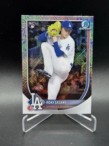 2025 Bowman - Roki Sasaki #12 Chrome Mojo Refractor (RC) - Picture 1 of 1