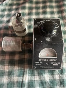 Vintage James Millen 90672 Ham Radio Antenna Bridge - Zdjęcie 1 z 16