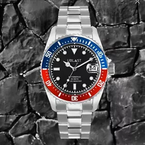 Ublast • 40mm • "Pepsi" Diver • 20ATM • UB2D4012BBR • SEIKO NH35 Automatic 24j - Bild 1 von 8
