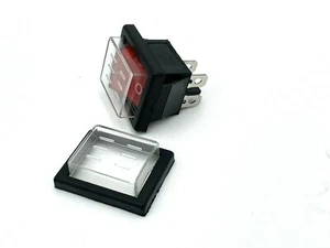 Interruptor de encendido y apagado de parrilla Panini genuino Waring 029477 WDG250C WFG150C 120 V - Imagen 1 de 8
