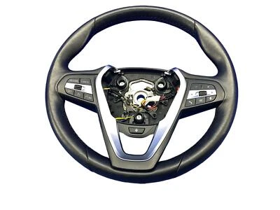 2020-2024 BMW 228I GRAN COUPE FRONT LEFT HEATED STEERING WHEEL BLACK LEATHER - Image 1 of 4