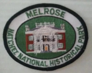 Vintage Melrose Natchez National Historical Park Iron/Sew On PATCH Rare 3.5”× 3" - Picture 1 of 6