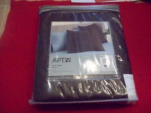 ONE New Apt 9 "CONNECT" EURO SHAM European Pillow BROWN - Picture 1 of 4