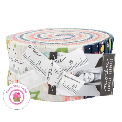 Moda ORCHARD April Rosenthal JELLY ROLL 40 2 1/2" Fabric Strips Quilting - Image 1 of 4