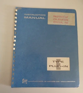TEKTRONIX Instruction for Type E Plug In - Picture 1 of 7
