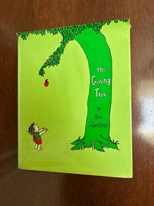 THE GIVING TREE by SHEL SILVERSTEIN - HBDJ 1964 EARLY PRINTING AUTHOR WITH HAIR - Picture 1 of 19