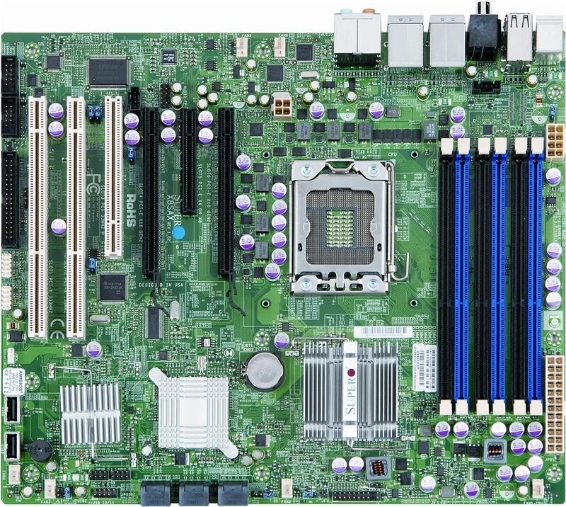 Motherboard supermicro X8SAX i7-960 3.2Ghz 16GB memory - Image 1 of 1
