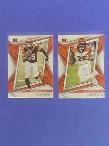 2021 Panini Rookies & Stars Tee Higgins And Joe Mixon Base Cards Bengals - Picture 1 of 7