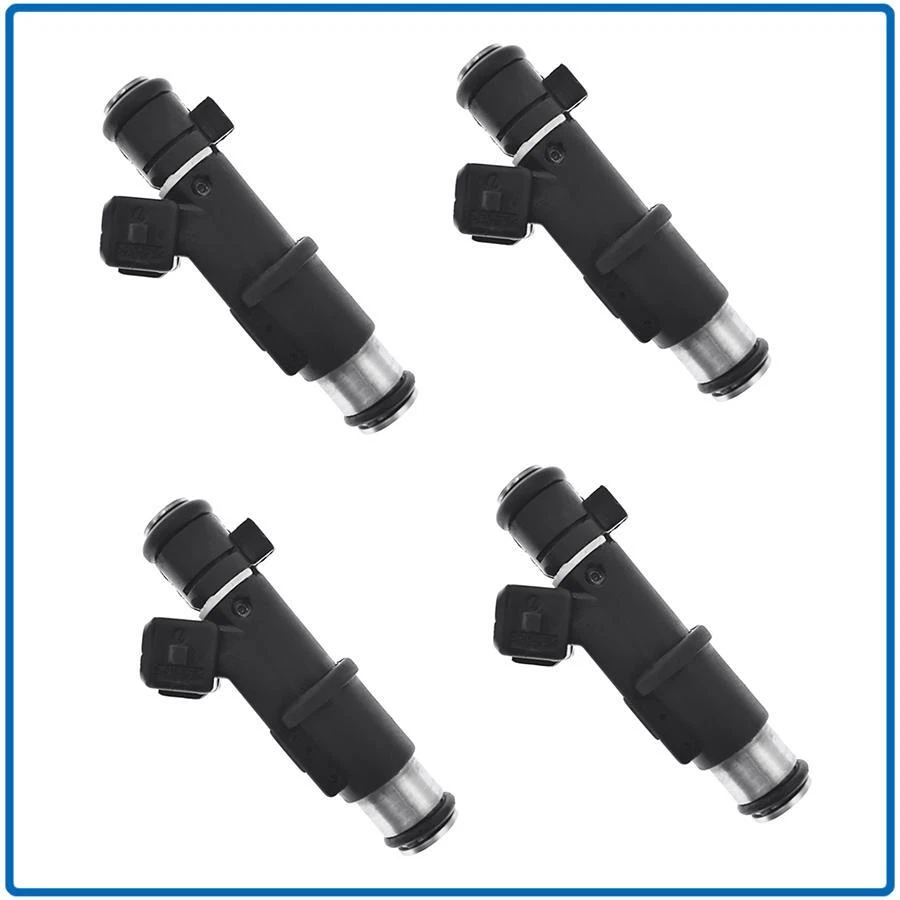 4 件装燃油喷射器 01F003A 适用于标致 206 307 406 407 607 806 Expert Citroen — 第 1/4 张图片