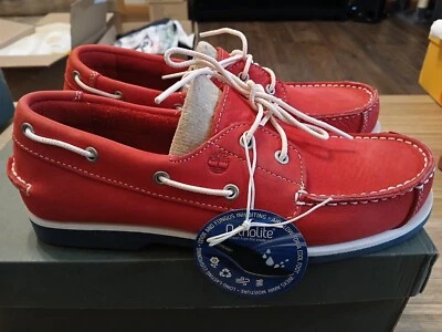 Timberland Peaks Island 2 Eye Boat Shoes Junior's 6896R a1 - Image 1 of 4