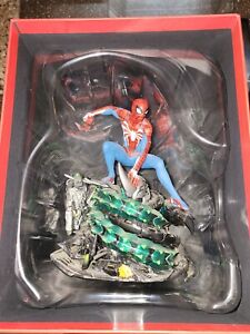 2018 Marvel Spider-Man 7.5" Statue Playstation PS4 Collectors Edition - NO GAME