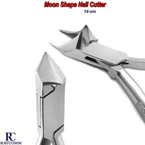Cortador de uñas profesional en forma de luna pododia quiropodia cortador de uñas grueso CE - Imagen 1 de 5
