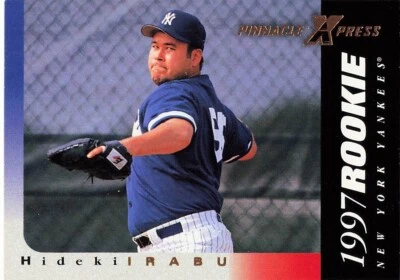 Hideki Irabu Rookie Pinnacle Xpress 1997 Baseball Card #137 - Image 1 of 2