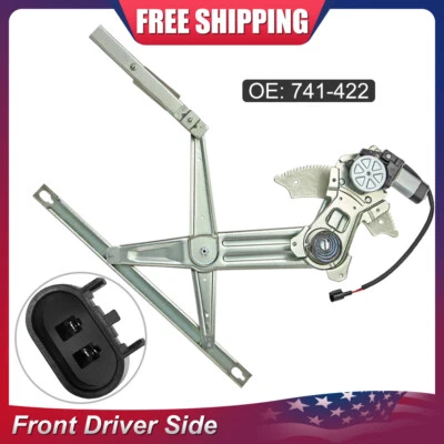 Regulador de ventana delantero izquierdo con motor para Dodge Ram 1500 2500 3500 4500 2002-2010 Foto 1 de 4