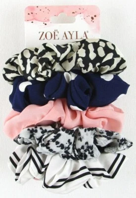 NUEVO Juego de 5 crujientes para cabello sedoso Zoe Ayla, Be Kind by Ellen Box Foto 1 de 2